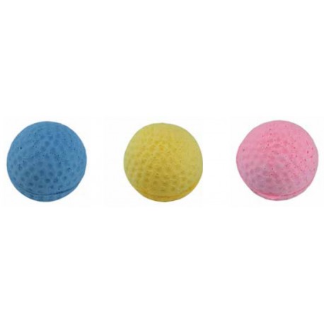 PELOTAS DE 3 COLORES PARA GATO