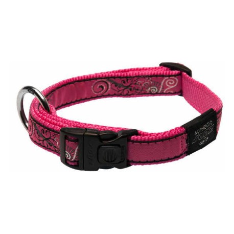 COLLAR ROGZ PINK BONE