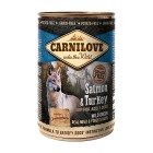 LLAUNA CARNILOVE SALMÓ I PAVO 400gr