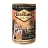 LLAUNA CARNILOVE CADELLS SALMÓ I PAVO 400gr