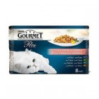 GOURMET ADULT PERLE FINES LAMINES EN GELATINA BOSSETES DE 85gr