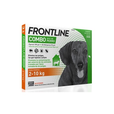 FRONTLINE COMBO DE 2 A 10 KG