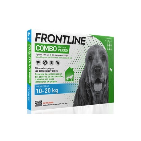 FRONTLINE COMBO DE 10 A 20 KG