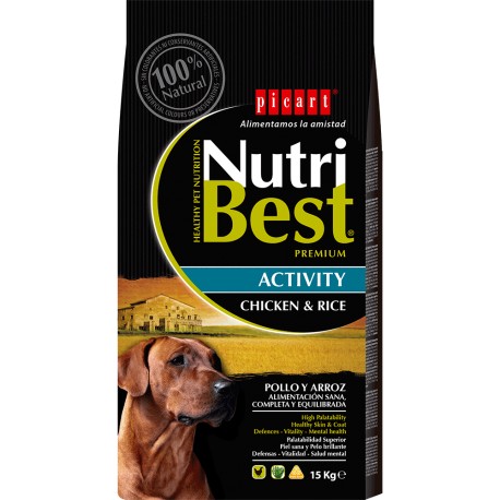 NUTRIBEST  PREMMIUM ACTIVITY 15 KG