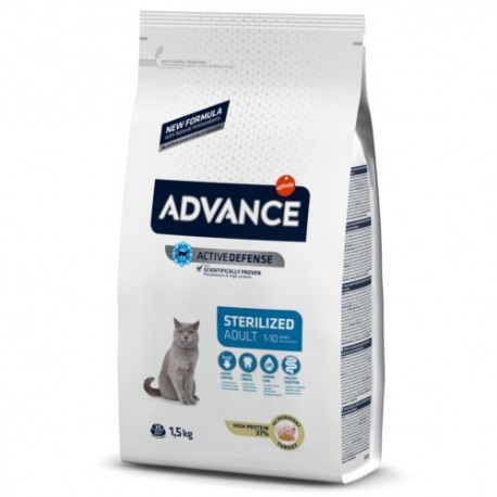 ADVANCE FELINE ESTERILIZADO PAVO