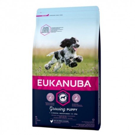 EUKANUBA CACHORROS RAZA MEDIANA