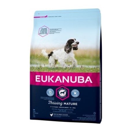 EUKANUBA MATURE & SENIOR RAZA MEDIANA