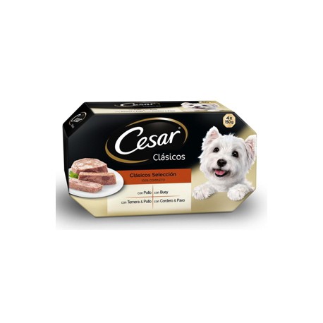 CESAR MULTIPACK PATÊ 6 UNIDADES DE 4 TARRINAS DE 150GR