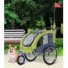 REMOLQUE 2en1 PASEO Y BICI CON AMORTIGUACIÓN PARA PERROS