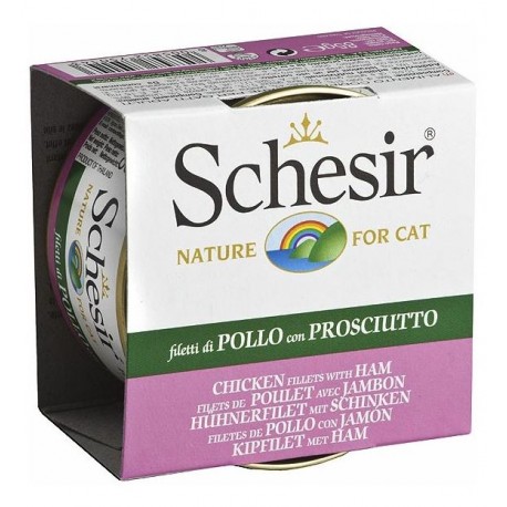 14 LLAUNES 85GR SCHESIR CAT POLLASTRE AMB PERNIL