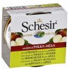 14 LATAS 75GR SCHESIR CAT POLLO CON MANZANA