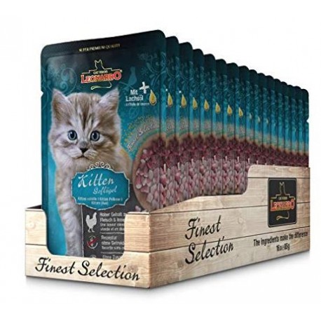 LEONARDO FELINE KITTEN 16x85gr