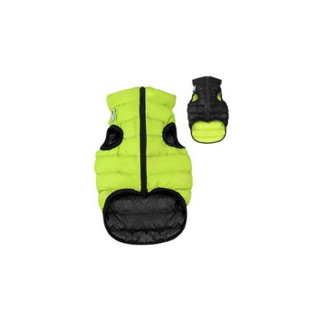 JAQUETA REVERSIBLE AIRYVEST LUMI COLOR VERD I NEGRE