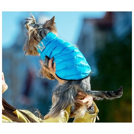 CHAQUETA REVERSIBLE AIRYVEST LUMI COLOR AZUL NEGRO