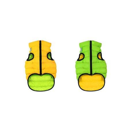 CHAQUETA REVERSIBLE AIRYVEST LUMI AMARILLO VERDE