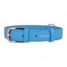 COLLAR PER GOSSOS DE CUIR GLAMOUR COLOR BLAU