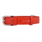 COLLAR PER GOSSOS DE CUIR GLAMOUR COLOR VERMELL