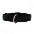 COLLAR PER GOSSOS DE CUIR GLAMOUR COLOR NEGRE