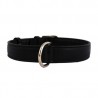 COLLAR PER GOSSOS DE CUIR GLAMOUR COLOR NEGRE