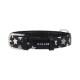 COLLAR GOS CUIR ESTRELLA AJUSTABLE COLOR NEGRE