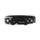 COLLAR PERRO CUERO ESTRELLA AJUSTABLE COLOR NEGRO