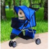 COCHECITO PARA MASCOTAS COLOR AZUL
