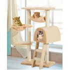 RASCADOR BEIGE AMB HAMACA PLATAFORMA I CASETA