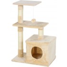 RASCADOR CON CASETA BEIGE