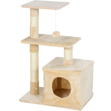 RASCADOR CON CASETA BEIGE