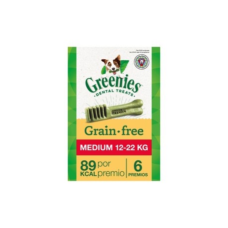 GREENIE MEDIUM GRAIN FREE HUESO DENTAL