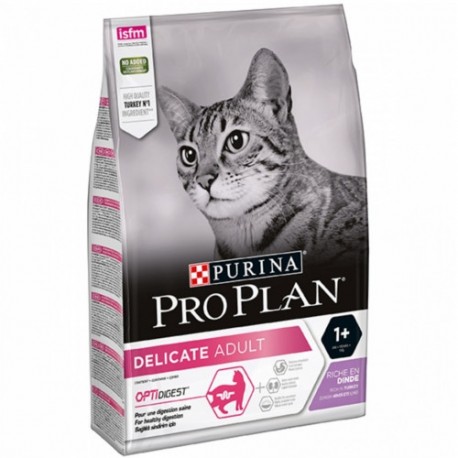 PRO PLAN GATO ADULTO DELICATE DIGEST PAVO 