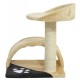 RASCADOR GATO 36x36x44 CM COLOR CREMA