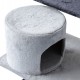 RASCADOR GATS AMB PLATAFORMES COLOR GRIS CLAR I FOSC