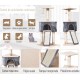 RASCADOR ESQUINERO GRIS BEIGE