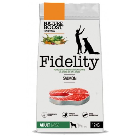 FIDELITY ADULT RAZA GRANDE SALMON 12 KG