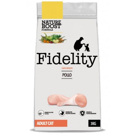 FIDELITY PIENSO PARA GATOS ADULTOS POLLO