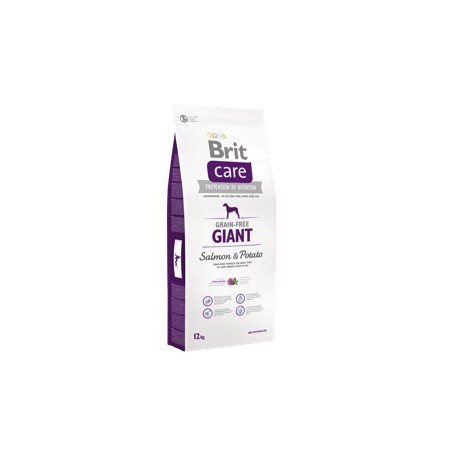 BRIT CARE DOG GRAIN FREE ADULT GEGANT SALMÓ PATATA