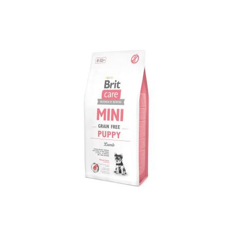 BRIT CARE DOG PUPPY GRAIN FREE MINI CORDERO