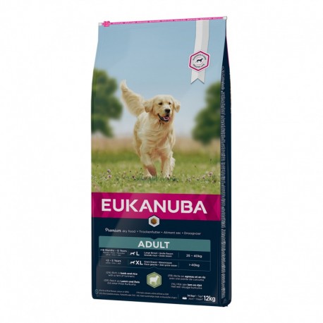 EUKANUBA ADULTO RAZA GRANDE CORDERO Y ARROZ