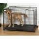 JAULA XL PLEGABLE CON RUEDAS PARA PERROS MEDIANOS