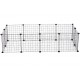 PARQUE MODULAR 12 PANELES PARA PEQUEÑOS ANIMALES