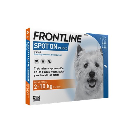 FRONTLINE SPOT ON DE 2 A 10 KG