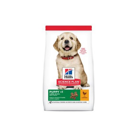 HILL'S CANINE PUPPY RAZA GRANDE CON POLLO 14.5 KG