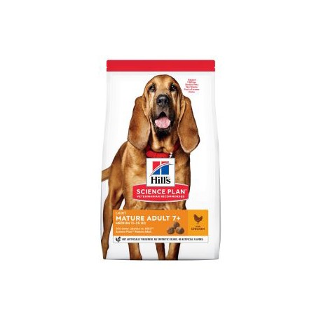 HILL'S MATURE LIGHT POLLO 14 KG