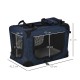 TRANSPORTIN PERROS AZUL TALLA L