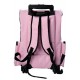 TRANSPORTIN MOCHILA PARA PERROS COLOR ROSA