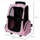 TRANSPORTIN MOCHILA PARA PERROS COLOR ROSA