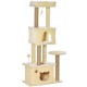 RASCADOR BEIGE CON CUEVA EXTRAÍBLE