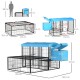 GALLINERO DE EXTERIOR PARA 6-10 GALLINAS CON TOLDO