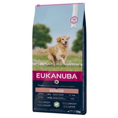 EUKANUBA SENIOR CORDERO Y ARROZ RAZA GRANDE